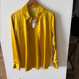 ANTONIO MELANI Yellow Button Down Shirt